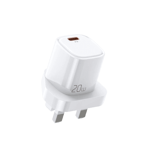20W USB-C Wall Charger (Cable Included)