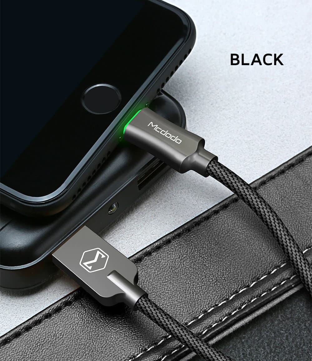 Classic Auto Power-Off Cable in Black