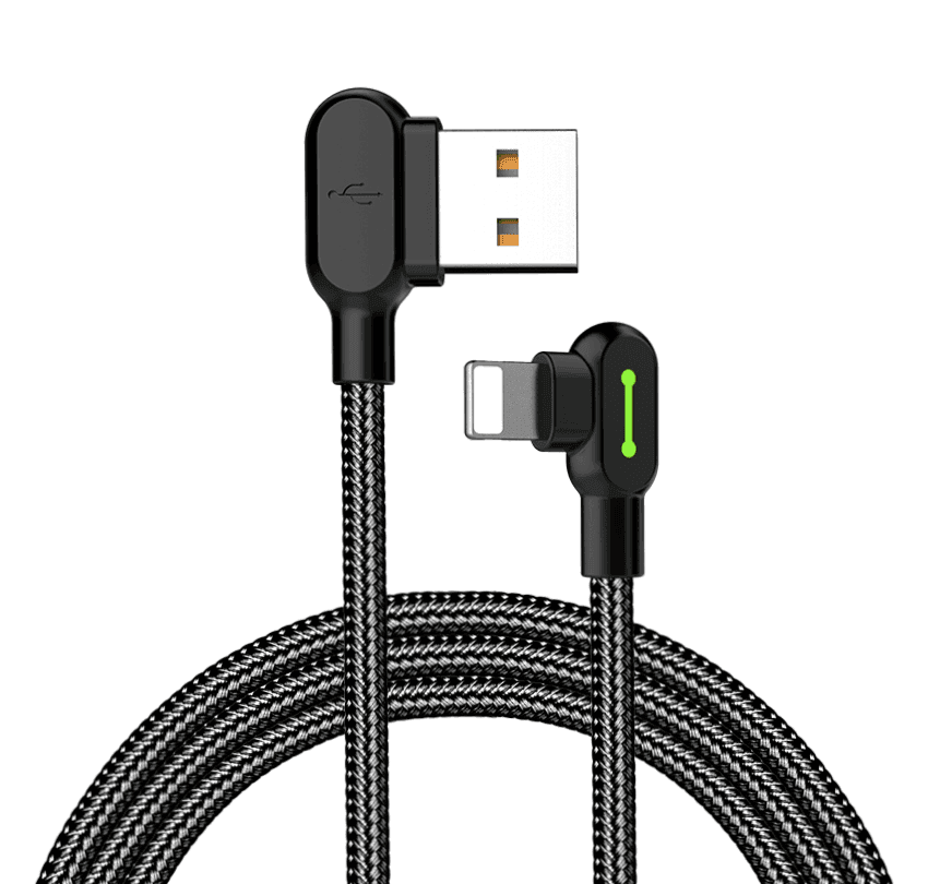 Right Angle Lightning Cable for Apple
