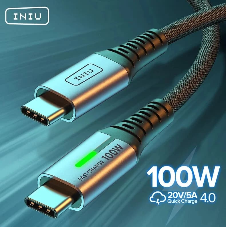INIU 100W USB-C to USB-C Cable
