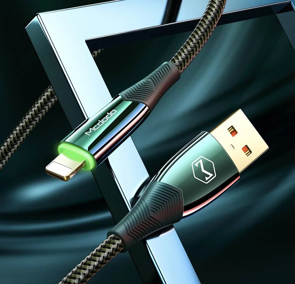 Gold Plated Lightning Auto Power Off Cable