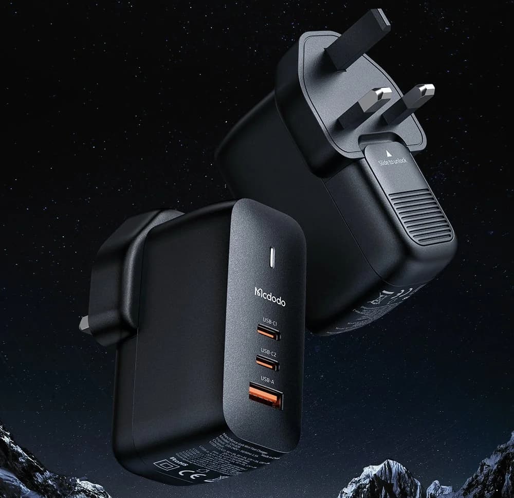 65W Triple USB Adaptor Super Fast Charger